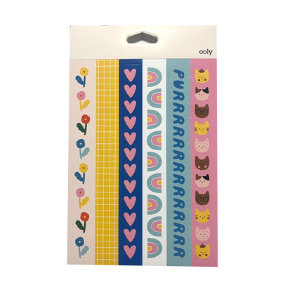 OOLY Stickiville Suzy Ultman Sticker Book Dress Up Cats sticker sheet 3