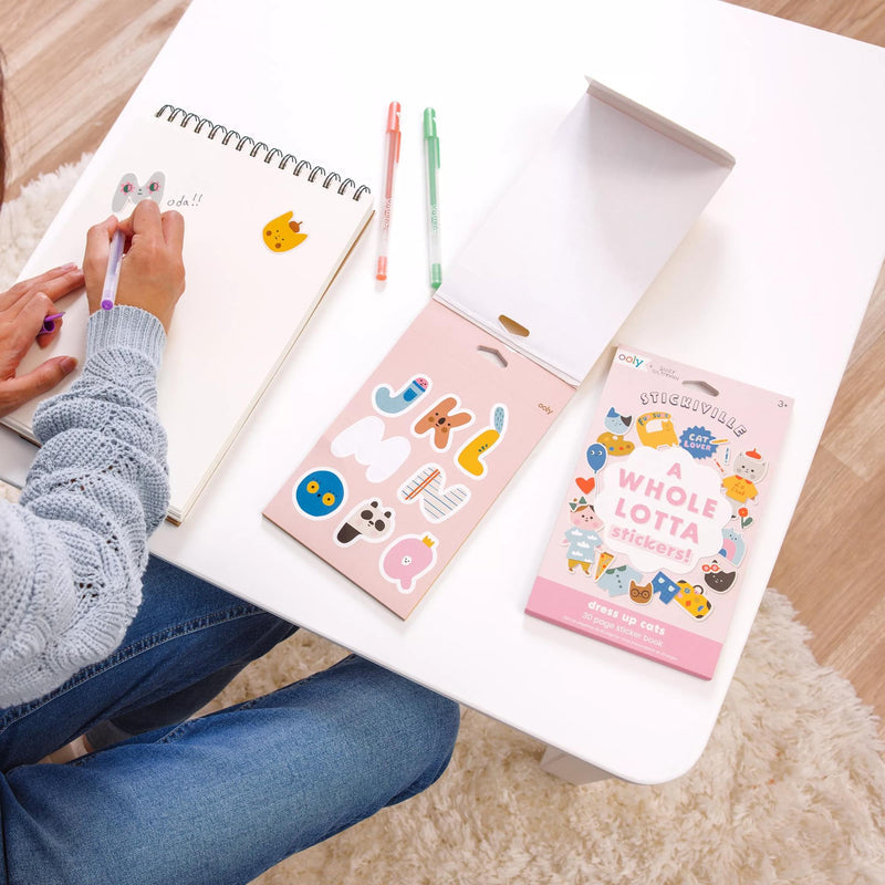 Stickiville X Suzy: A Whole Lotta Sticker Book - Alphafun (30 Pages)