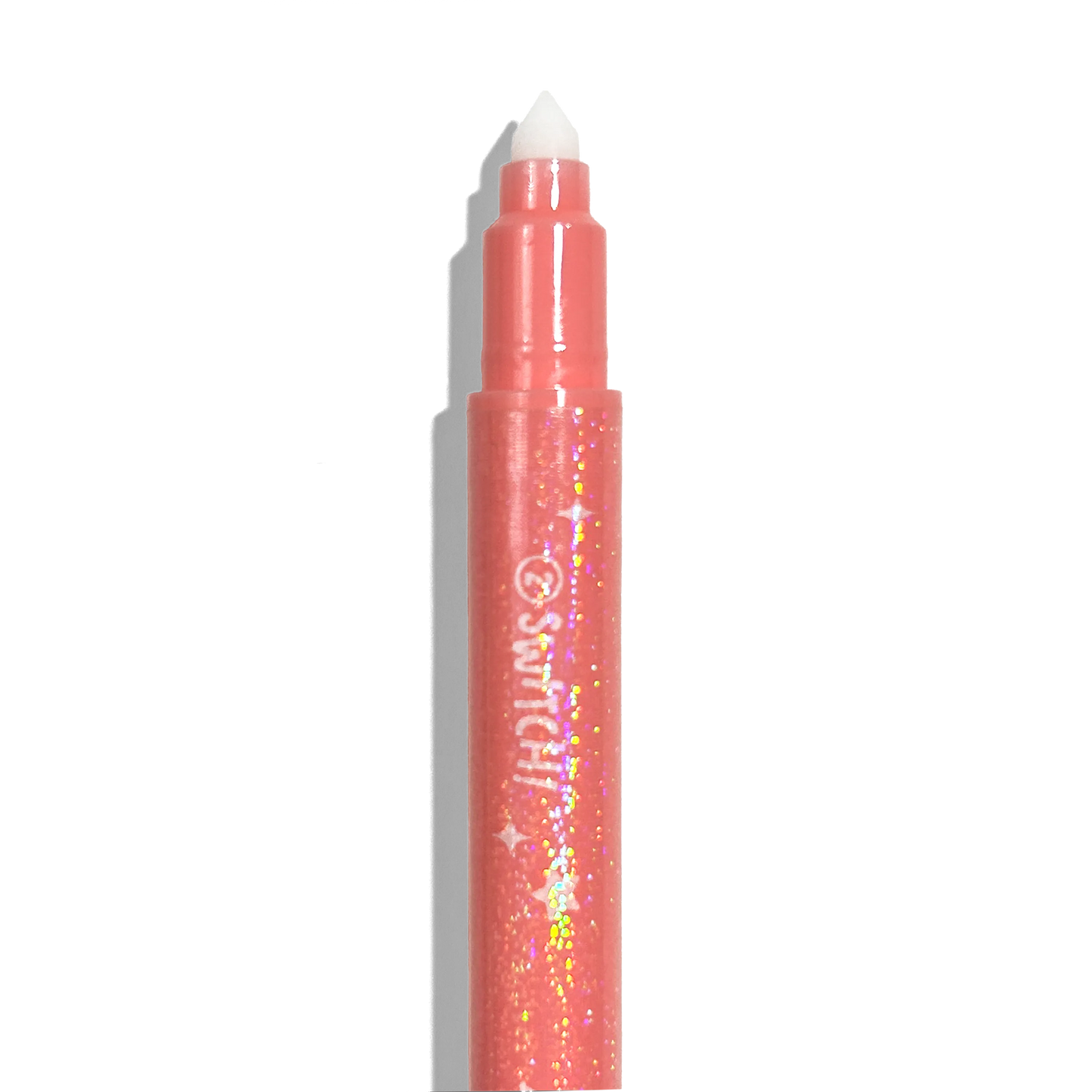 Rounded color changing tip from OOLY Switch-Eroo Sparkle Glittery Color Changing Markers
