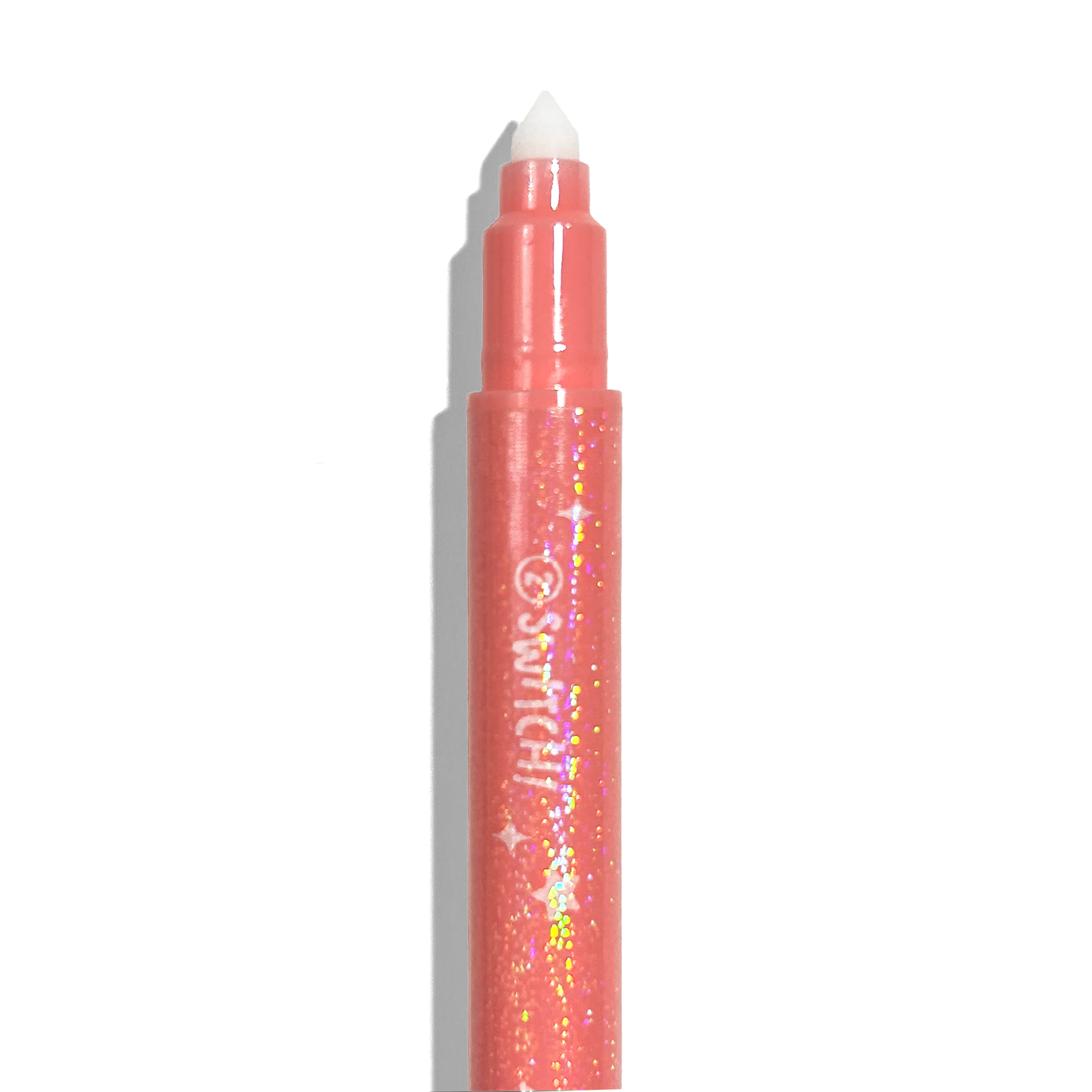 Rounded color changing tip from OOLY Switch-Eroo Sparkle Glittery Color Changing Markers