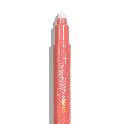 Rounded color changing tip from OOLY Switch-Eroo Sparkle Glittery Color Changing Markers