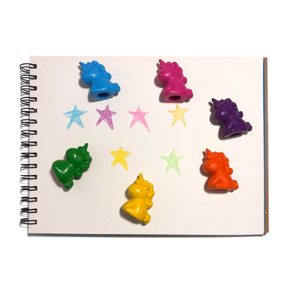 Unicorn Party: Finger Crayons (Set of 6)