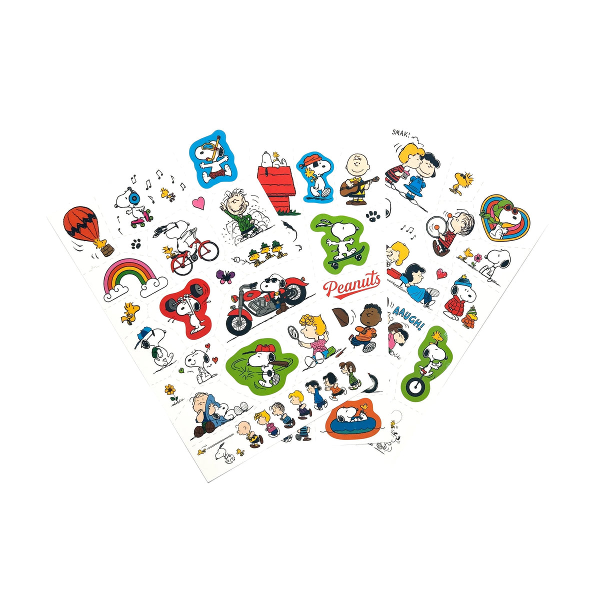 OOLY x Peanuts: Temporary Tattoos (3 Sheets)