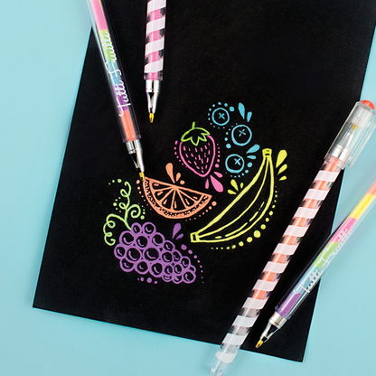Totally Taffy Scented Colored Gel Pens - Set of 6